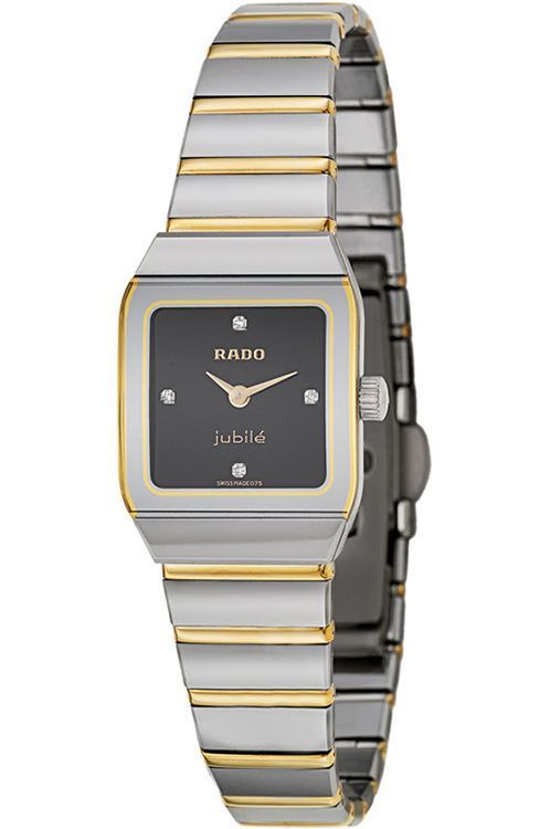 Rado Anatom 20x24 mm Watch in Black Dial