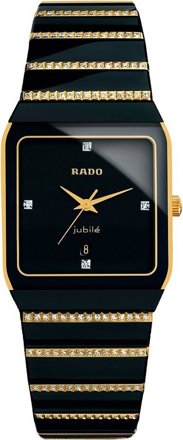 Rado  28x34 mm Watch in Black Dial For Unisex - 1