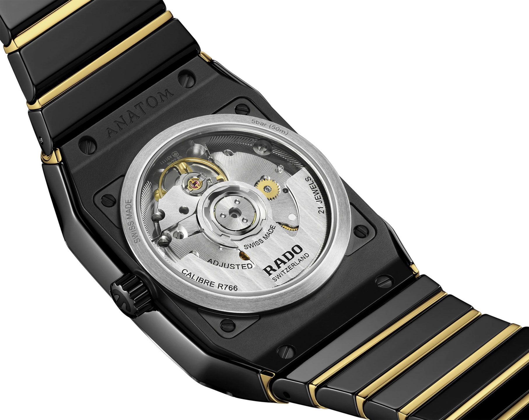 Rado Anatom  Black Dial 32.5 mm Automatic Watch For Unisex - 2