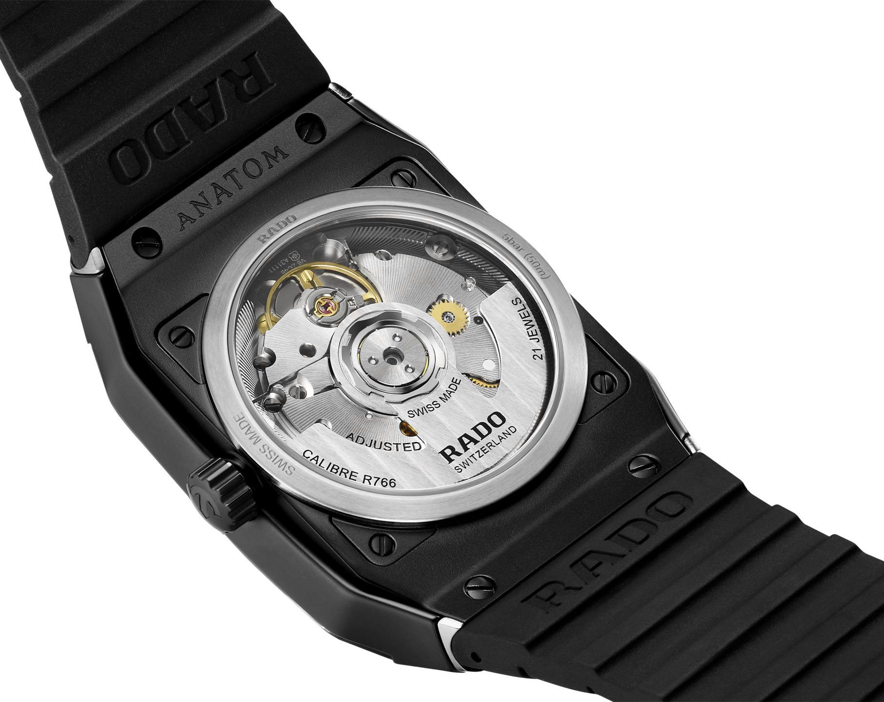 Rado Anatom  Blue Dial 32.5 mm Automatic Watch For Unisex - 4