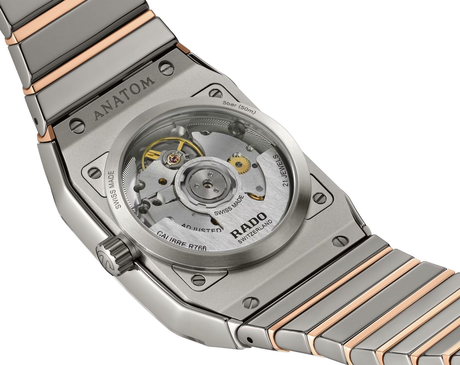 Rado Anatom  Grey Dial 32.5 mm Automatic Watch For Unisex - 2