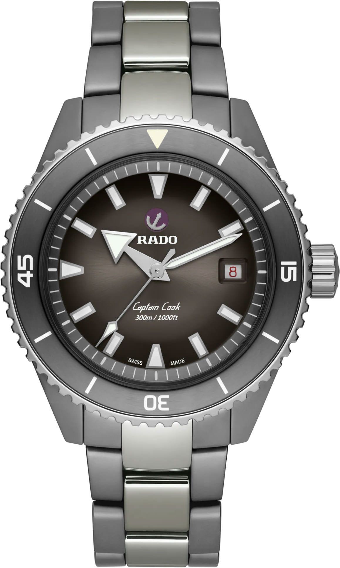 Rado Captain Cook  Grey Dial 43 mm Automatic Watch For Men - 1