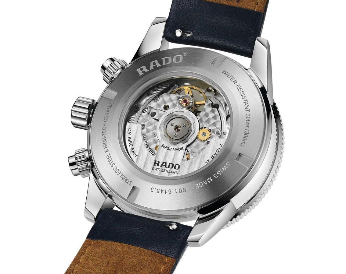 Rado Captain Cook  Blue Dial 43 mm Automatic Watch For Men - 3