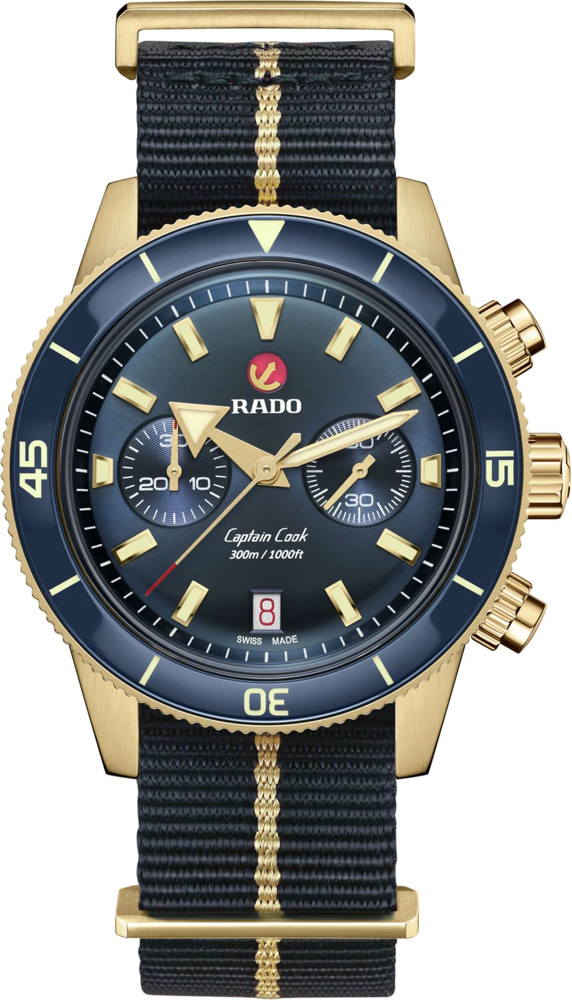 RT-162086‼️ Rado Captain Cook Automatic Watch | R32146208