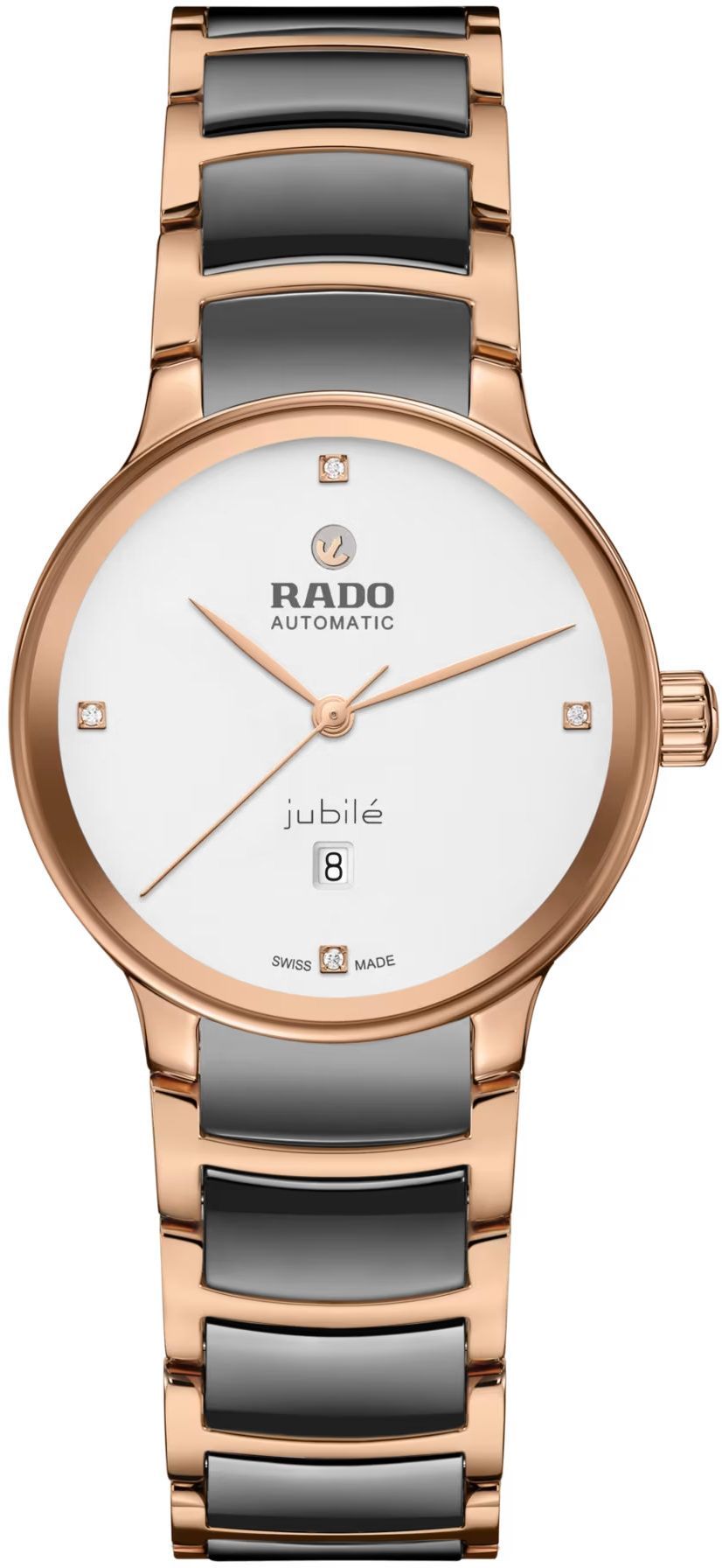 Rado Centrix  Silver Dial 30.5 mm Automatic Watch For Women - 1