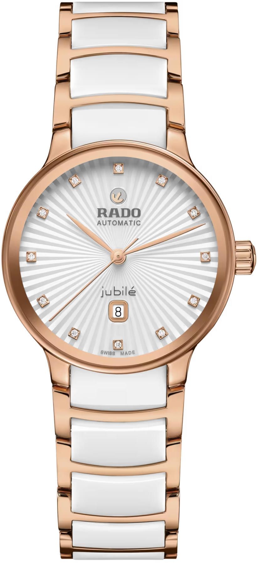 Rado Centrix  Silver Dial 30.5 mm Automatic Watch For Women - 1