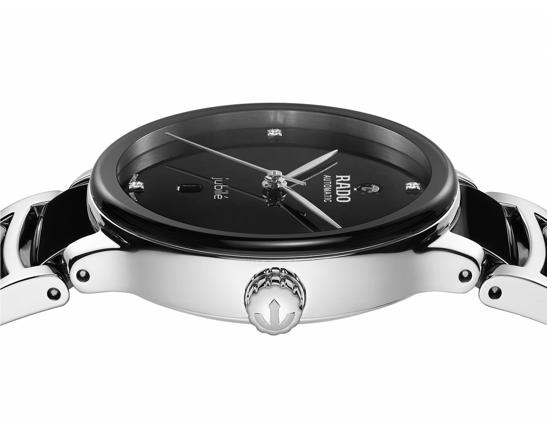Rado Centrix  Black Dial 30.5 mm Automatic Watch For Women - 4