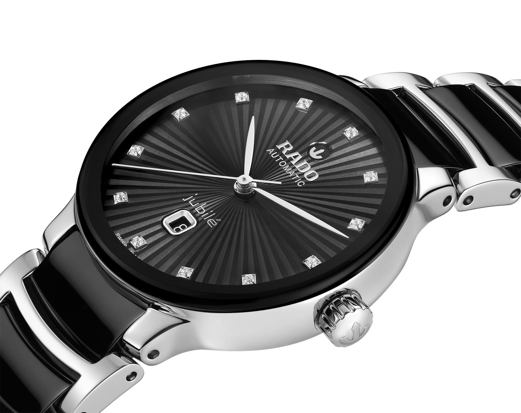Rado Centrix  Black Dial 30.5 mm Automatic Watch For Women - 2