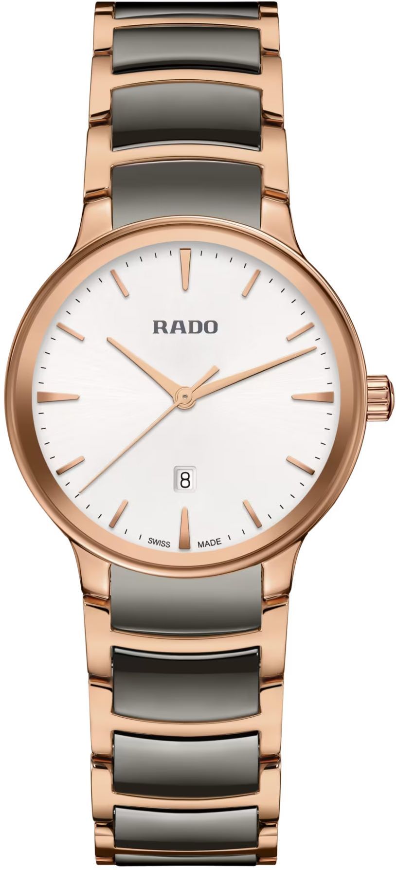 Rado Centrix  White Dial 30.5 mm Quartz Watch For Women - 1