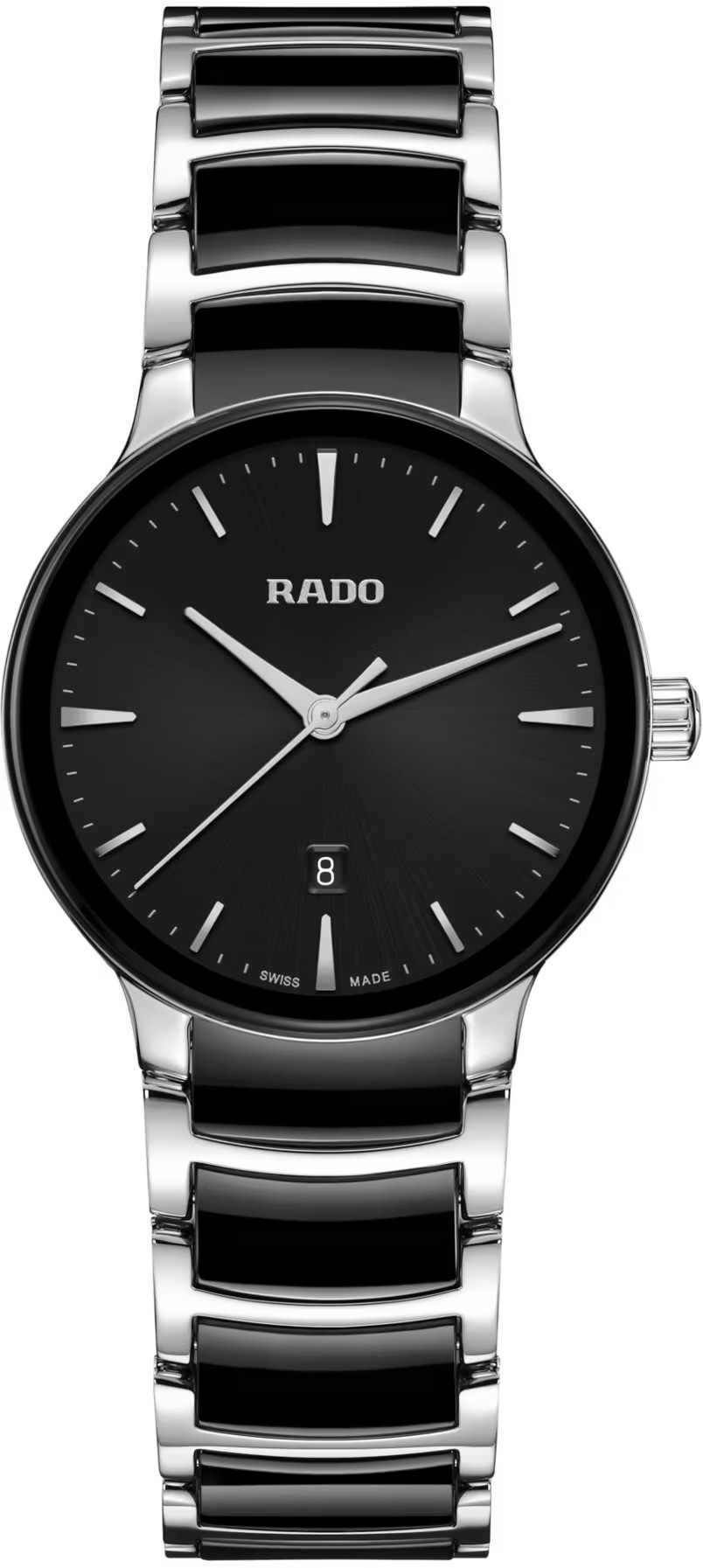 Rado Centrix  Black Dial 30.5 mm Quartz Watch For Women - 1