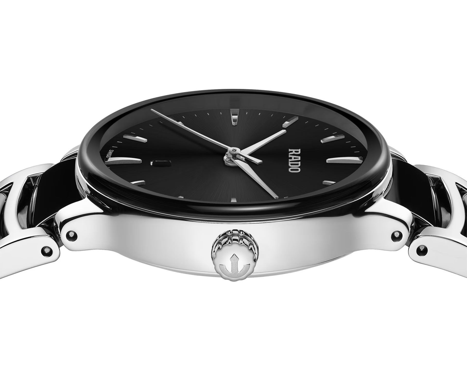 Rado Centrix  Black Dial 30.5 mm Quartz Watch For Women - 3