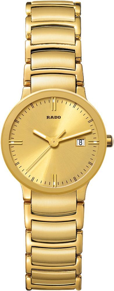 Rado Centrix  Champagne Dial 35 mm Quartz Watch For Women - 1