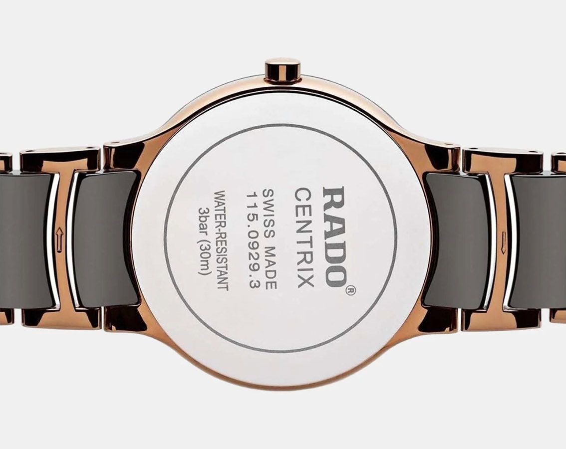 Rado Centrix  Silver Dial 38 mm Quartz Watch For Men - 3