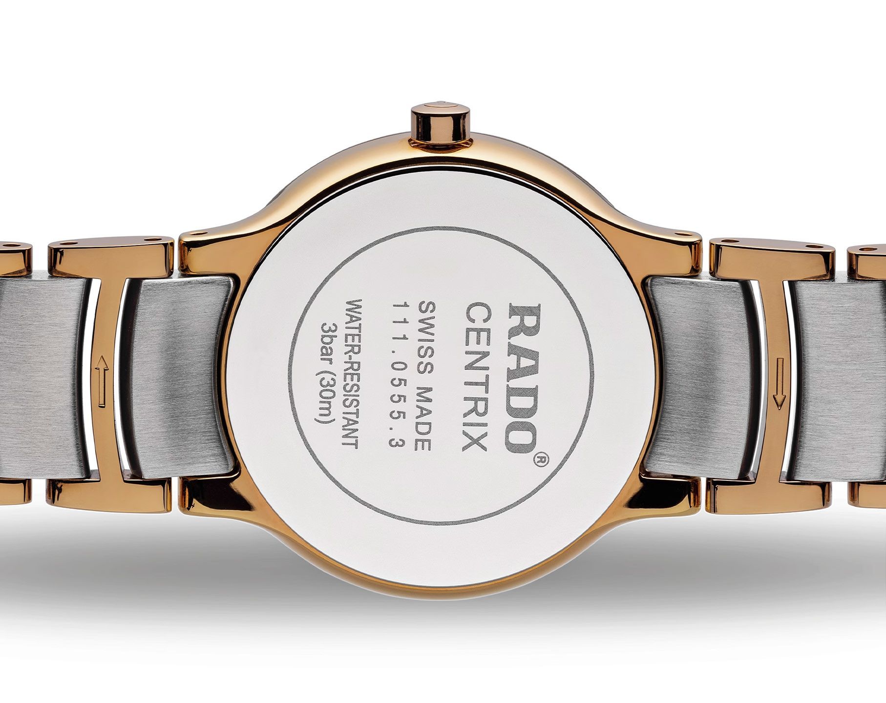 Rado Centrix  Silver Dial 28 mm Quartz Watch For Women - 3