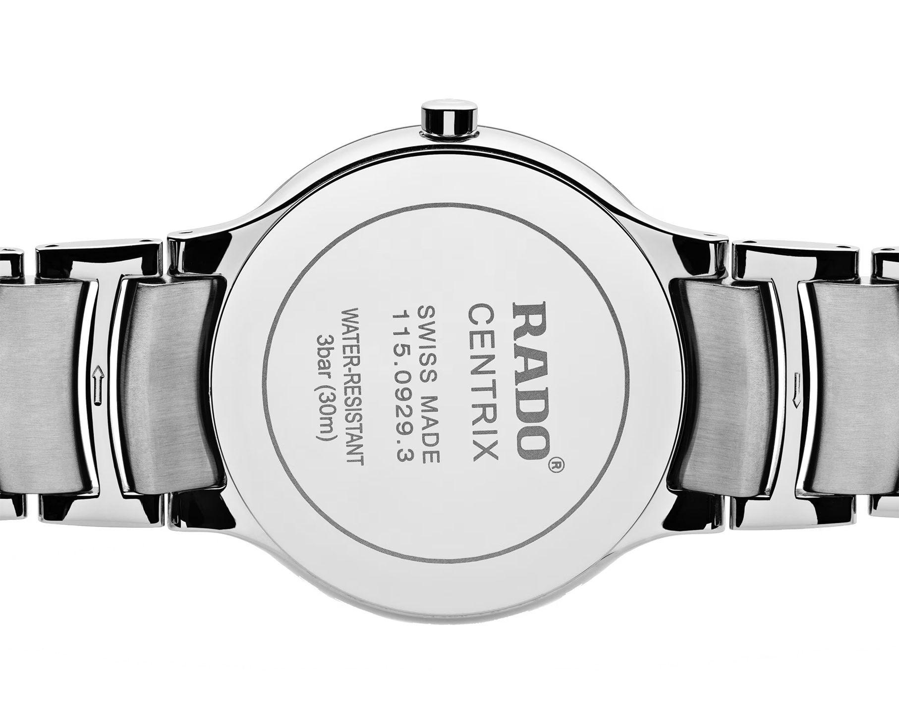 Rado  38 mm Watch in Black Dial For Men - 3