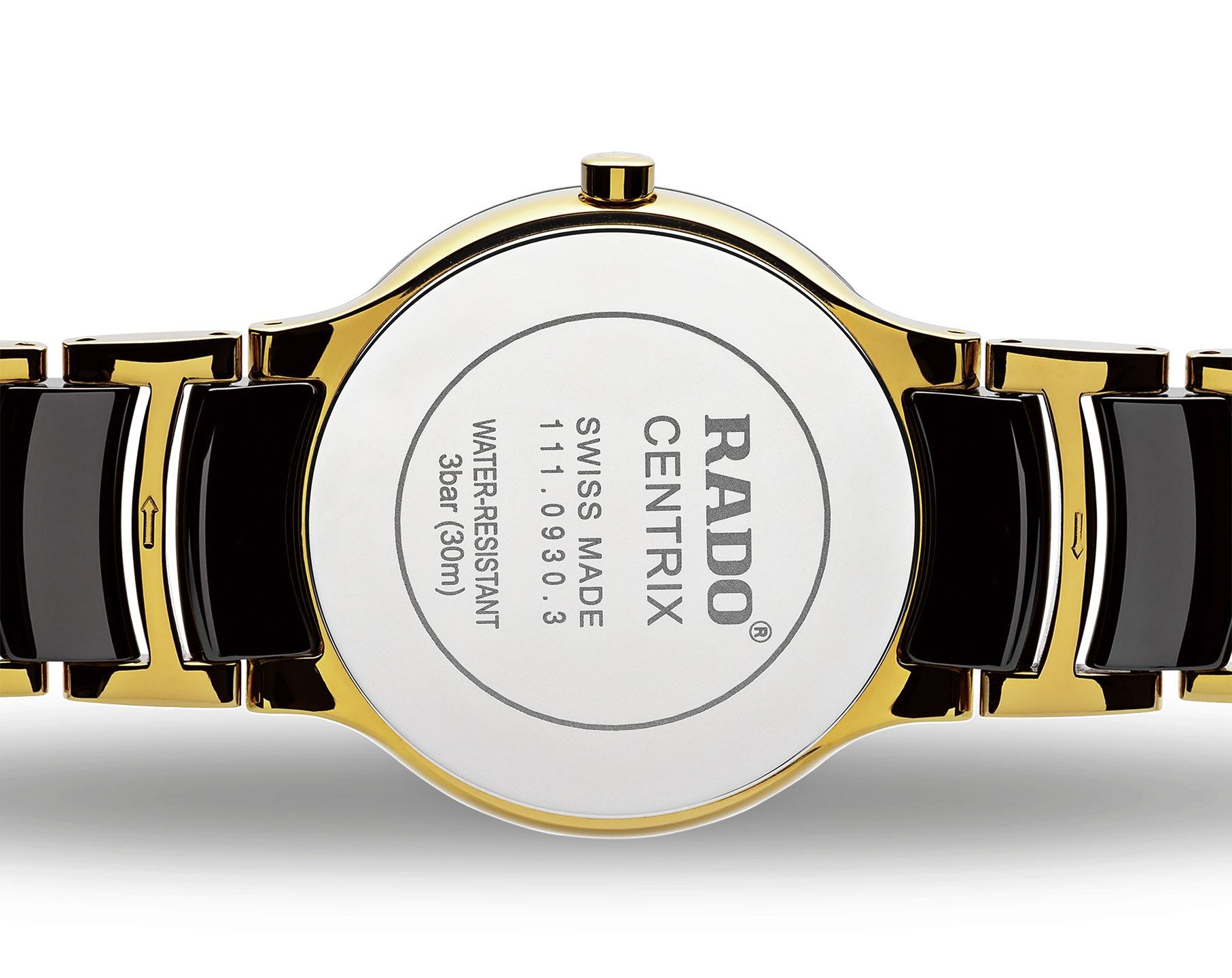 Rado Centrix 28 mm Watch in Black Dial
