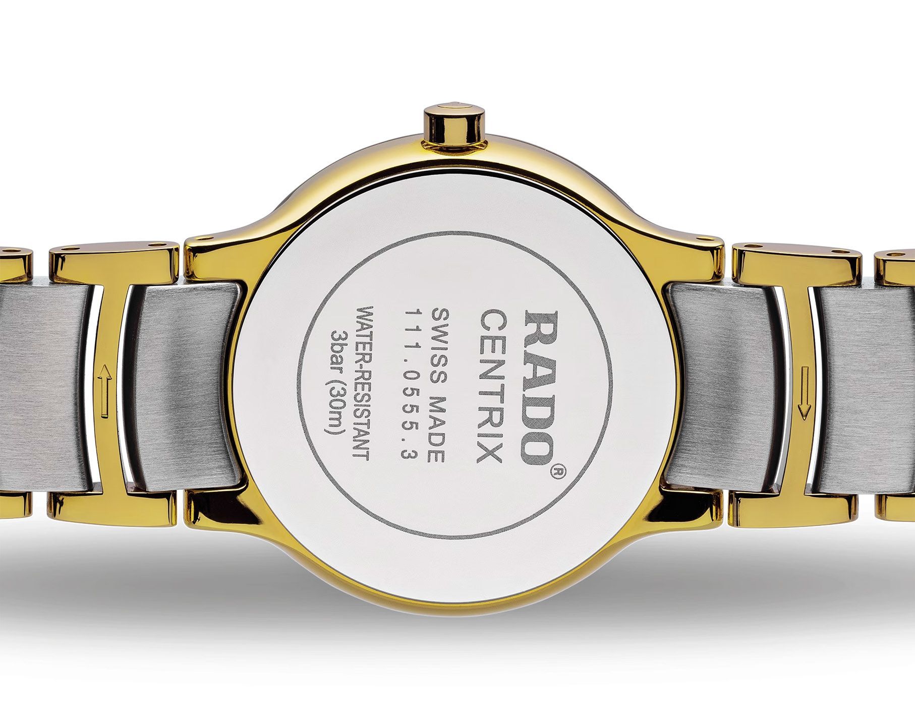 Rado Centrix  Silver Dial 28 mm Quartz Watch For Women - 3
