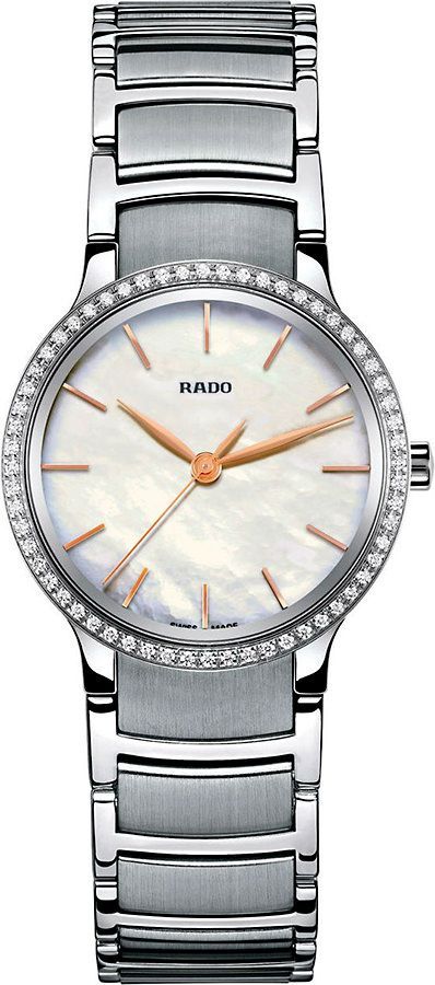 Rado Centrix  MOP Dial 28 mm Quartz Watch For Women - 1