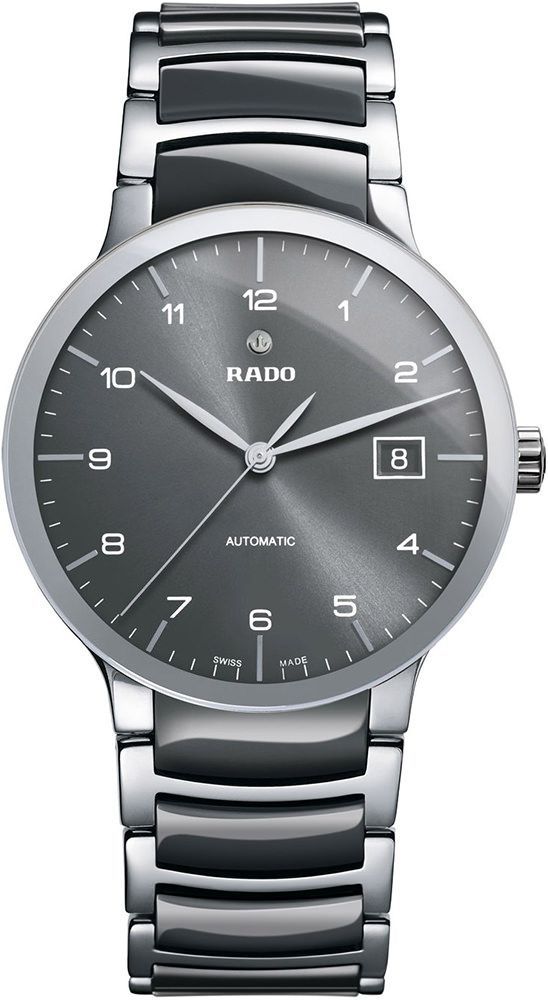 Rado Centrix  Grey Dial 38 mm Automatic Watch For Men - 1