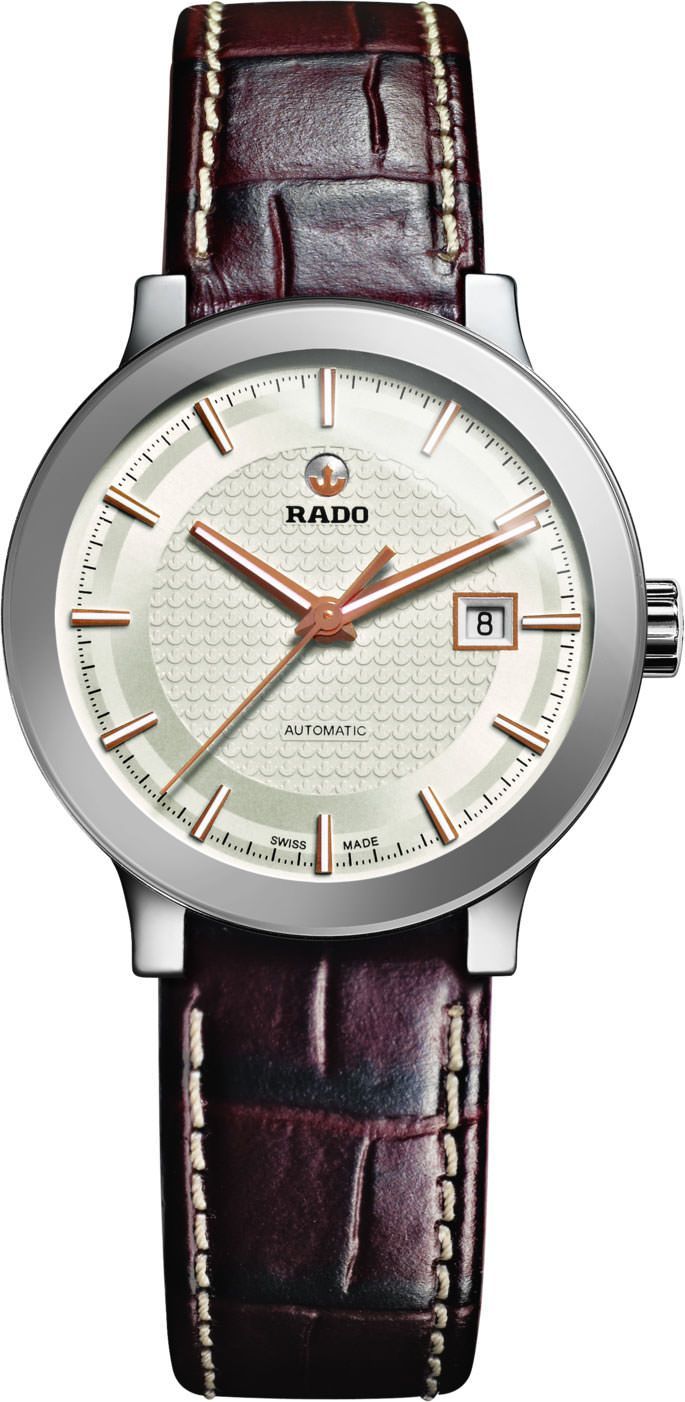 Rado Centrix  Ivory Dial 28 mm Automatic Watch For Women - 1
