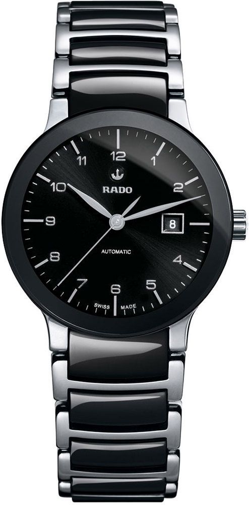 Rado Centrix  Black Dial 28 mm Automatic Watch For Women - 1