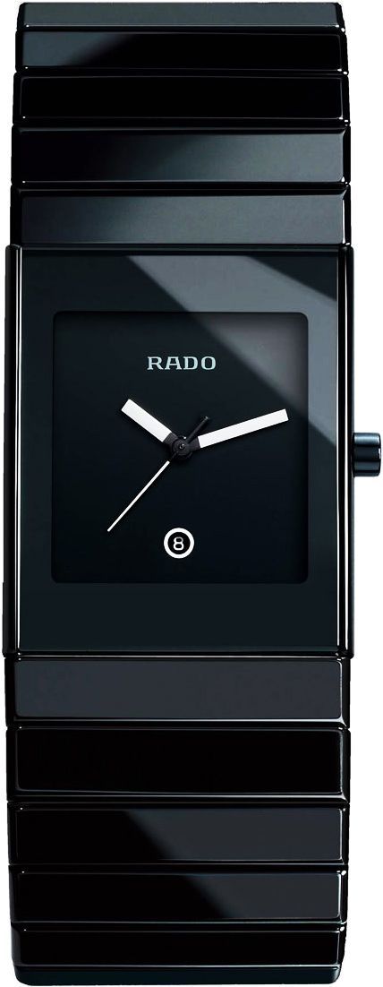 Rado Ceramica  Black Dial 27 mm Quartz Watch For Men - 1