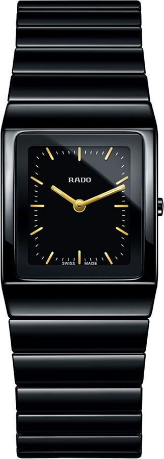 Rado Ceramica  Black Dial 22.9 mm Quartz Watch For Women - 1