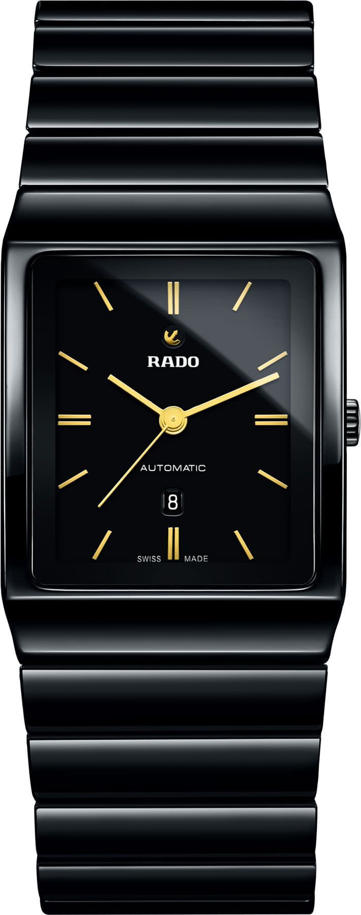 Rado Ceramica  Black Dial 30 mm Automatic Watch For Unisex - 1