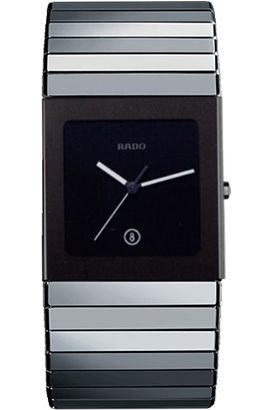 Rado Ceramica  Black Dial 36 X 35 mm Quartz Watch For Men - 1