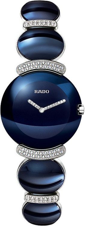 Rado   Blue Dial 24 mm Quartz Watch For Unisex - 1