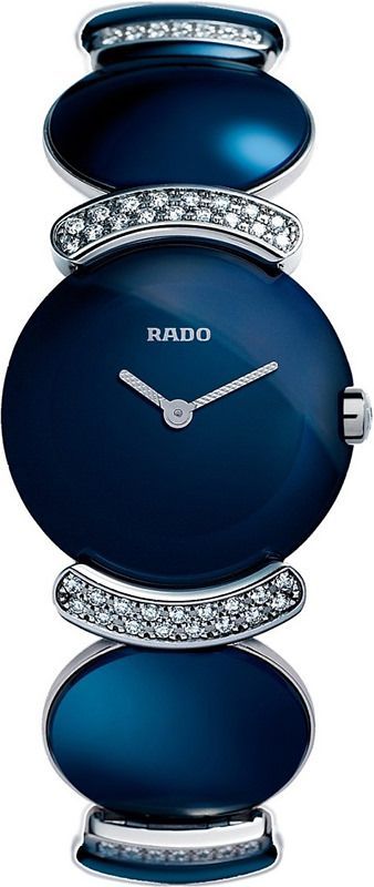 Rado   Blue Dial 24 mm Quartz Watch For Unisex - 1