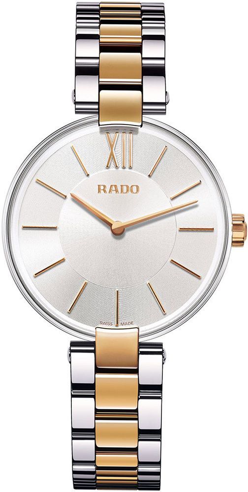 Rado   Silver Dial 35 mm Quartz Watch For Unisex - 1