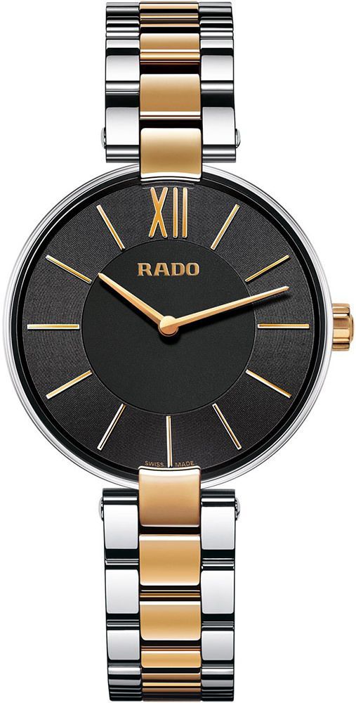 Rado   Black Dial 33 mm Quartz Watch For Unisex - 1