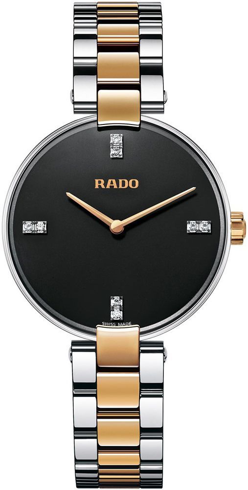 Rado   Black Dial 35 mm Quartz Watch For Women - 1