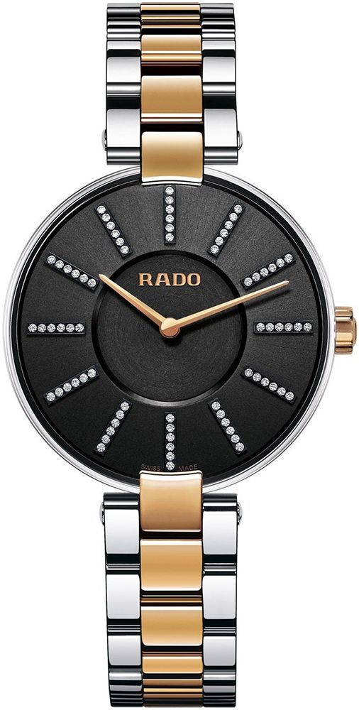 Rado   Black Dial 33 mm Quartz Watch For Women - 1