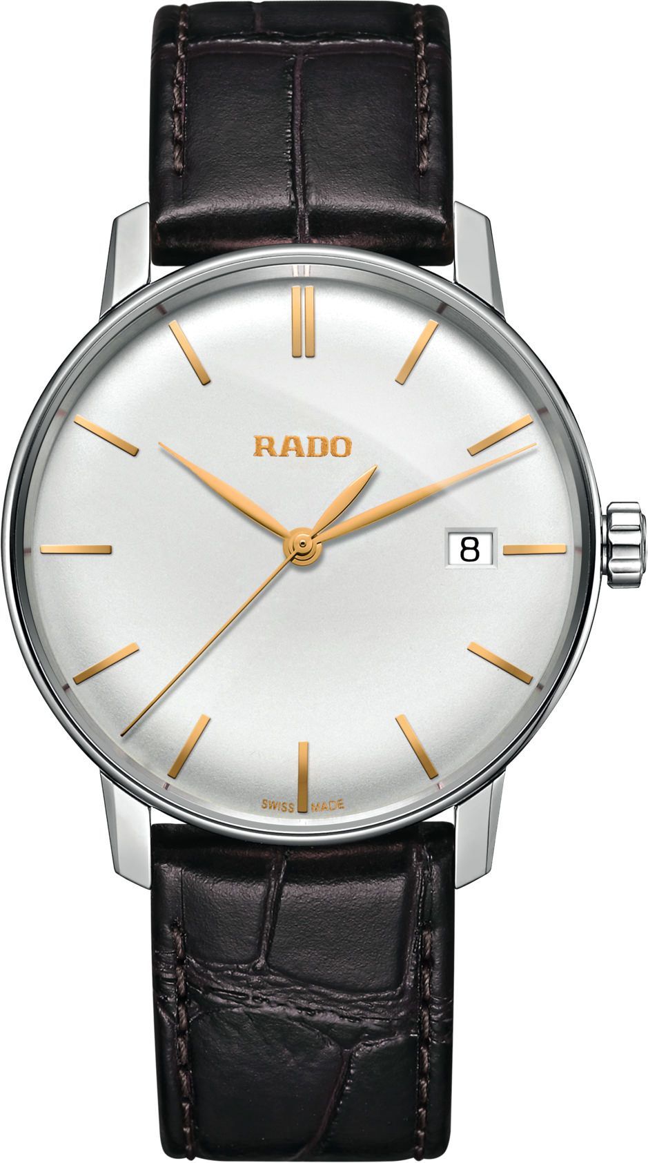 Rado   Silver Dial 37.7 mm Quartz Watch For Men - 1