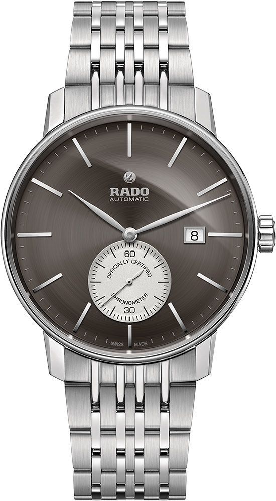 Rado  41 mm Watch in Grey Dial For Men - 1