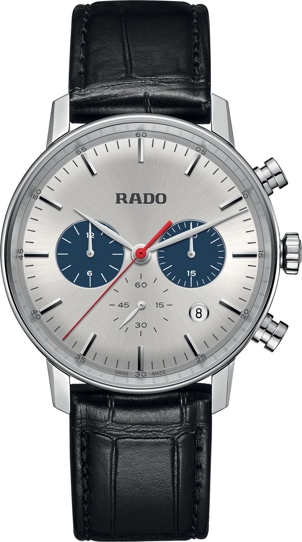 Rado   Silver Dial 42 mm Quartz Watch For Men - 1