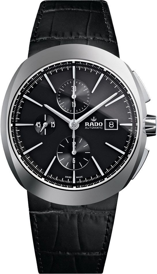 Rado D Star  Black Dial 48 mm Automatic Watch For Men - 1