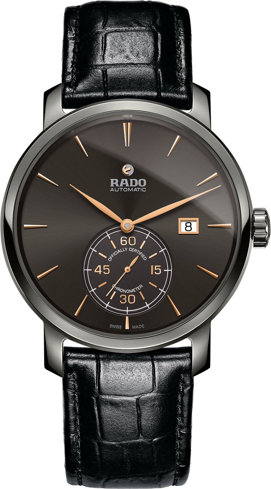 Rado DiaMaster  Grey Dial 43 mm Automatic Watch For Men - 1