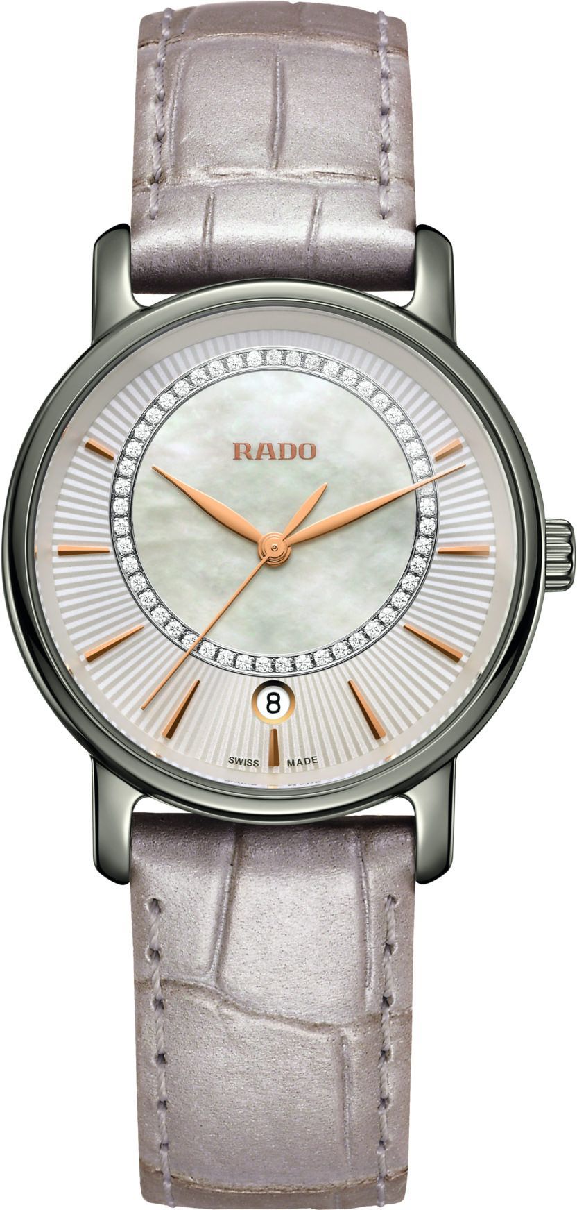 Rado DiaMaster  MOP Dial 33 mm Quartz Watch For Unisex - 1