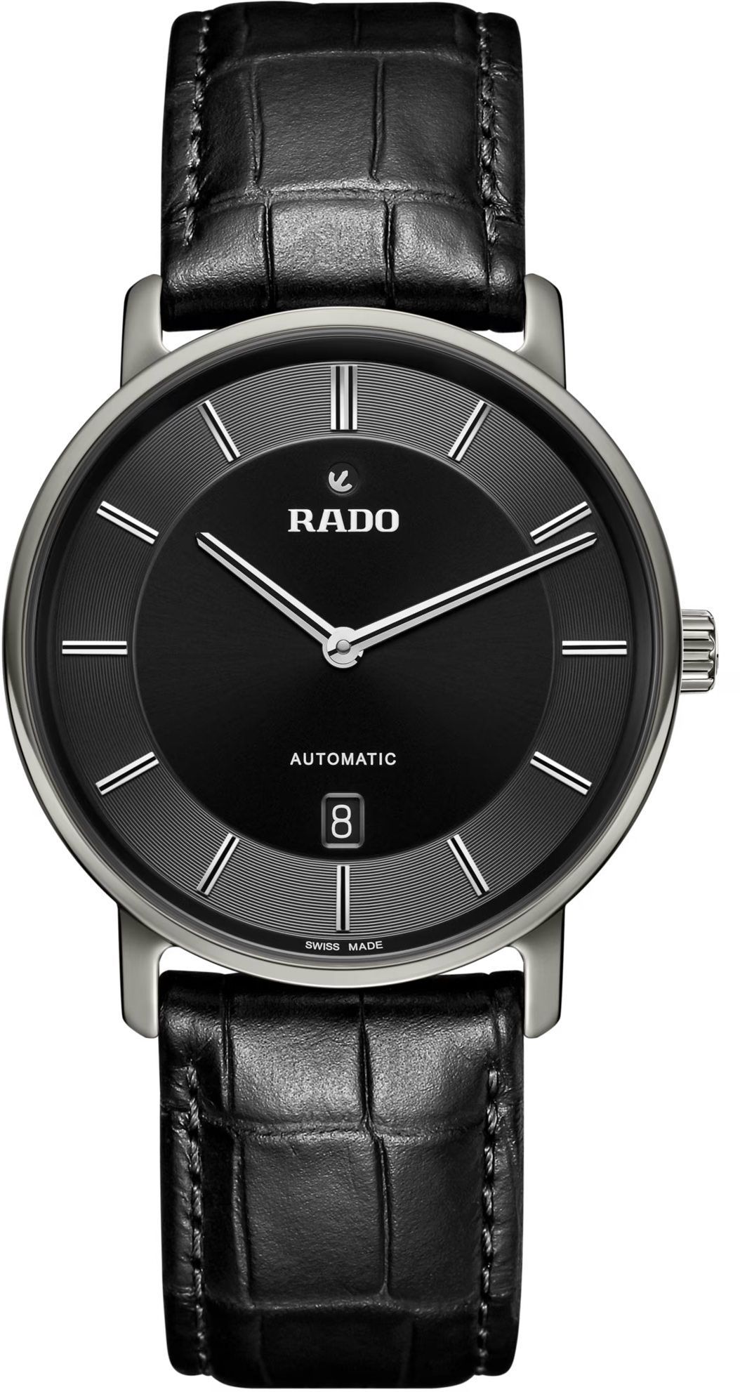 Rado DiaMaster  Black Dial 40.7 mm Automatic Watch For Men - 1