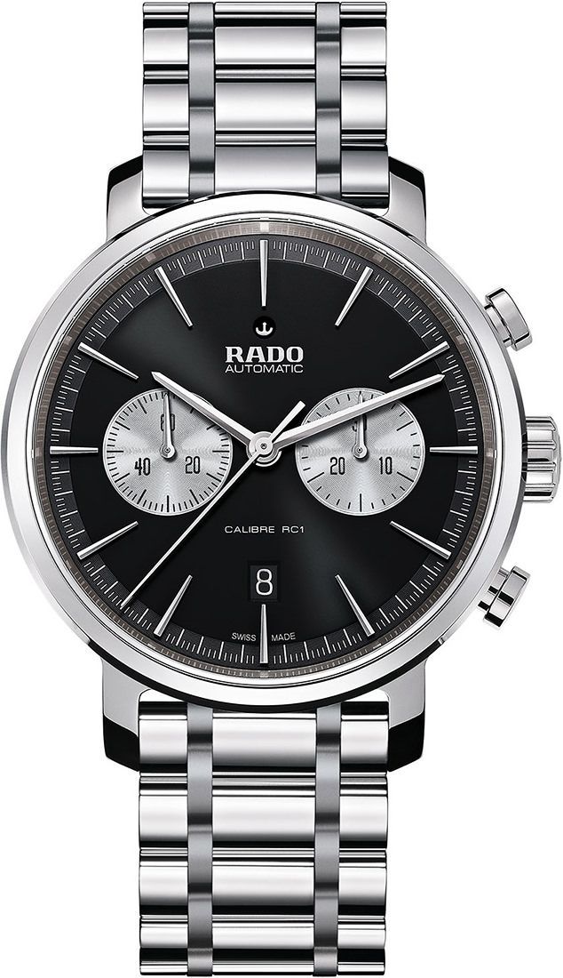 Rado DiaMaster  Black Dial 45 mm Automatic Watch For Men - 1