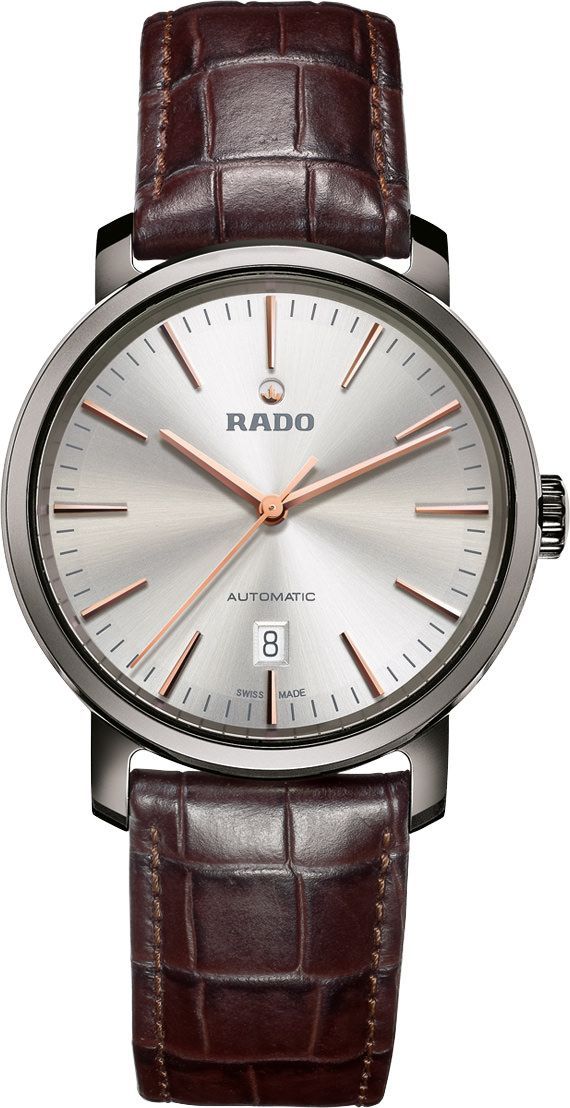 Rado DiaMaster  Silver Dial 41 mm Automatic Watch For Men - 1