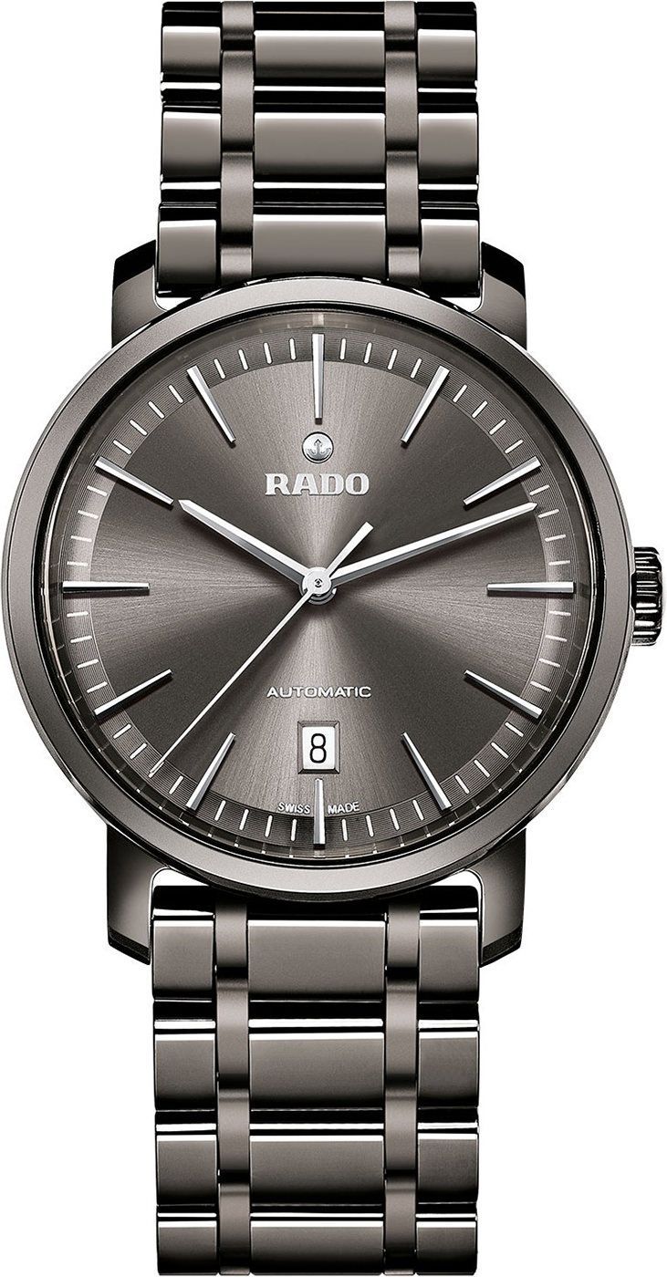 Rado  41 mm Watch in Grey Dial For Men - 1