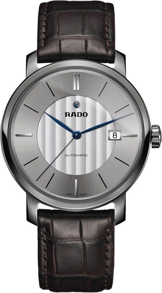 Rado  41 mm Watch in Silver Dial For Men - 1