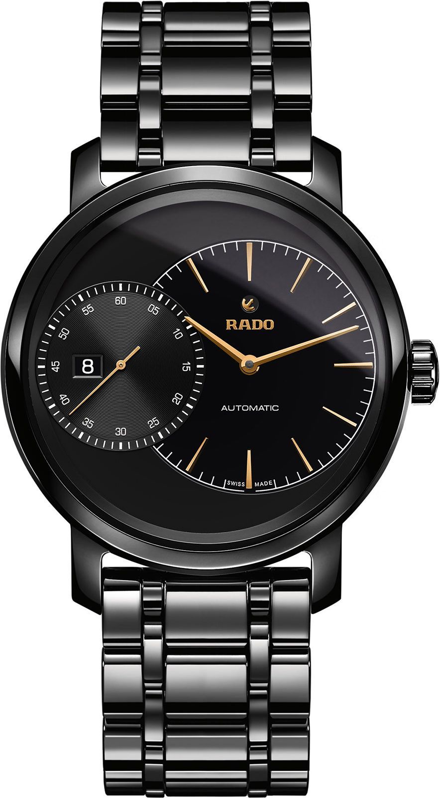 Rado DiaMaster  Black Dial 43 mm Automatic Watch For Men - 1