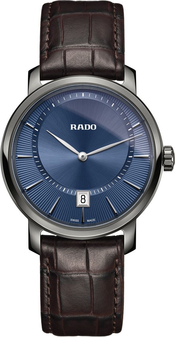 Rado DiaMaster  Blue Dial 40 mm Quartz Watch For Men - 1