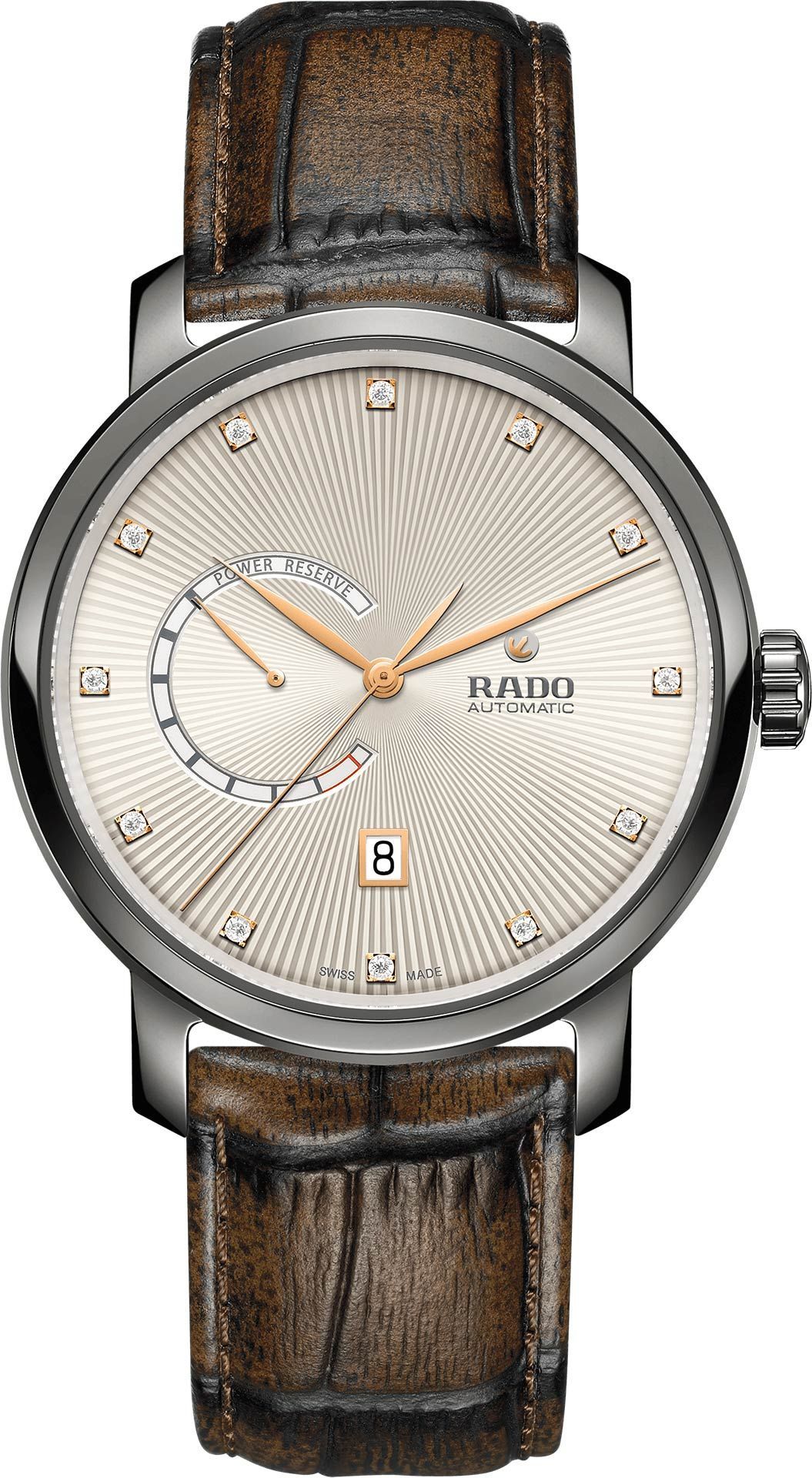 Rado DiaMaster  Silver Dial 43 mm Automatic Watch For Men - 1