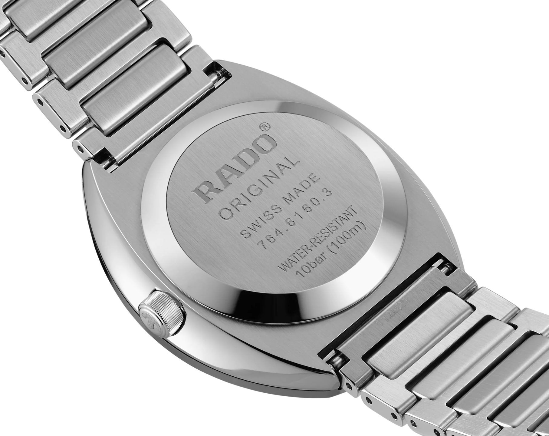 Rado DiaStar Original  Grey Dial 38 mm Automatic Watch For Unisex - 4